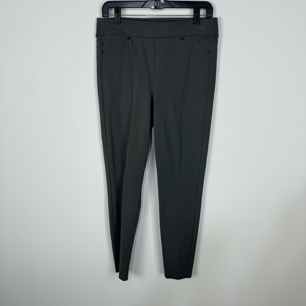 Liverpool grey gray pull on jeggings leggings pants minimalist